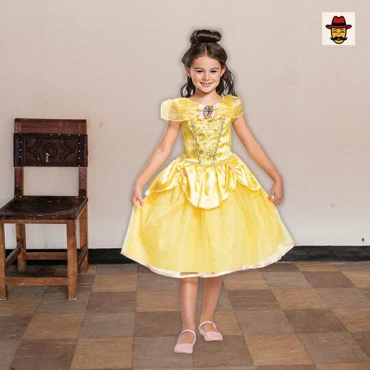 Kids Classic Belle Princess Costume Yellow Dress with Cameo and Gold Trim, Size: Child Small (4 - 6X) | Michaels Kids Classic Belle Princess Costume Yellow Dress with Cameo and Gold Trim, Size: Child Small (4 - 6X) | Michaels
